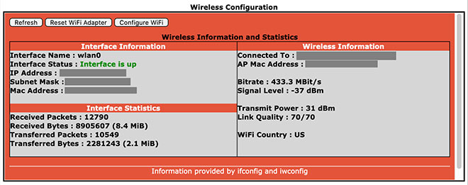 Additional configuration settings - Wireless Configuraiton